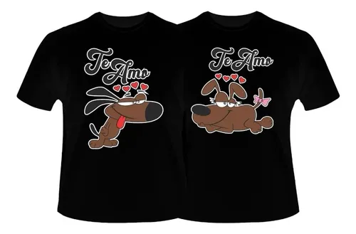 Playeras Dúo Parejas Novios 14 De Febrero San Valentín V2 | Meses sin