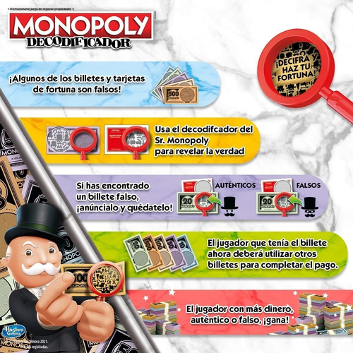 Monopoly Decodificador Cazafantasmas Mandalorian Thrones Uno
