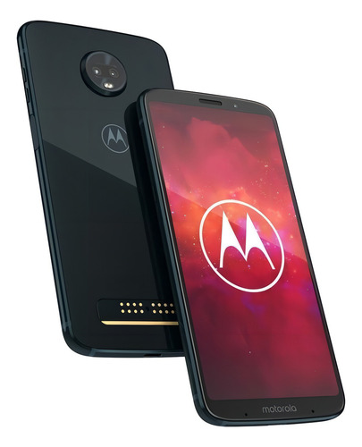 Moto Z3 64 GB negro cerámico 4 GB RAM - Excelente (Reacondicionado)