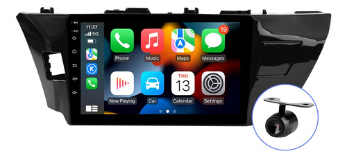 Estéreo 2+32g Para Toyota Corolla 2014-2016 Carplay Gps Kit