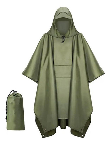 Multifunctional Lightweight Hooded Raincoat Set