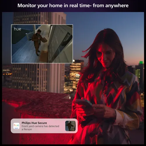 Kit De Inicio Philips Hue Secure Con Cámara Y Sensores