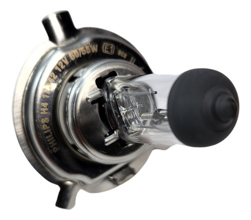 Lâmpada H4 Luz Farol Carro Moto Halogena 12v Standard