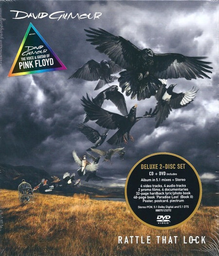 David Gilmour Rattle That Lock Cd Dvd Nuevo Eu Musicovinyl