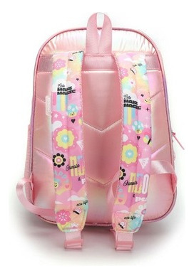 Chimola Mochila Espalda Honguito Pink Tr32 Color Rosa