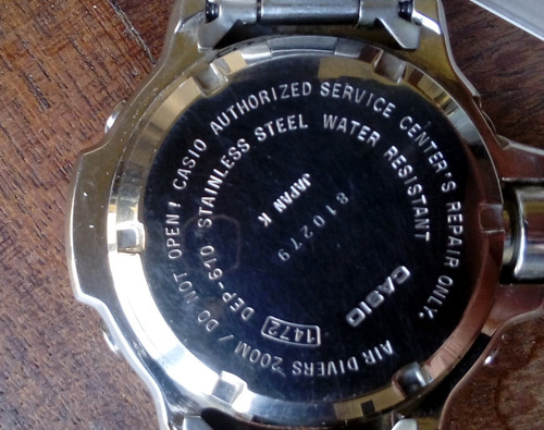 Imagen 5 de 6 de Computadora Buceo Casio Profesional Excelente