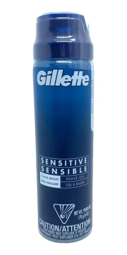 Espuma De Barbear Gillette Sensitive 170g