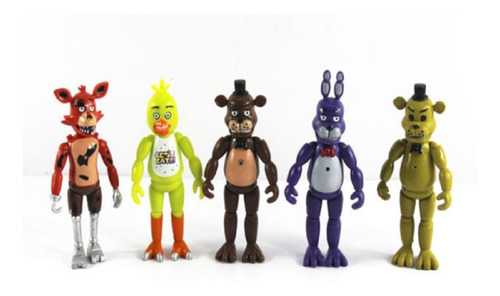 Five Nigths At Freddys Set 5 Figuras Articuladas