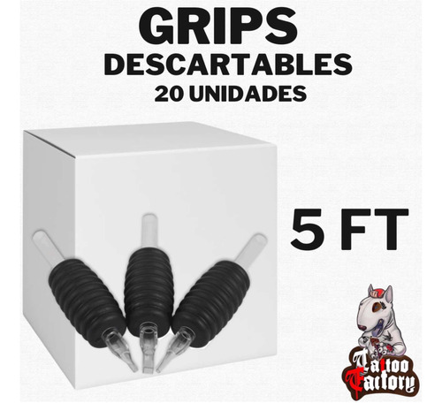 Grips Descartables 5 Ft 20 Unidades