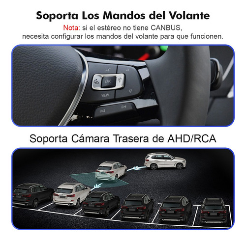 Estéreo Android For Mitsubishi L200 2021-2022 Cámara Gps Fm