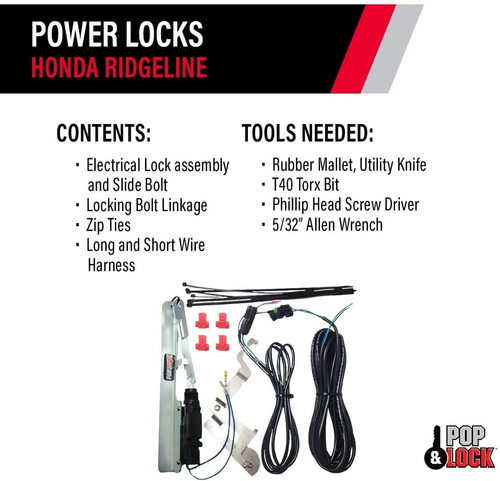 Imagen 3 de 4 de Cerradura Electri Puerta Trasera Honda Ridgeline 2005 - 2019