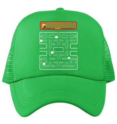 Gorra Trucker Pac Juegos Arcade Retro Man Q1