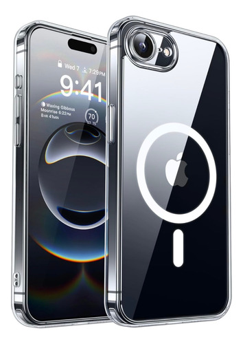 Capa Magsafe Magnetic iPhone 14 15 16 + Película Privacidade