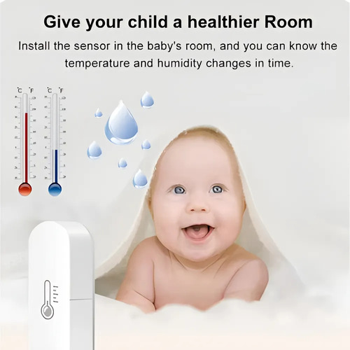 Sensor Clima Inteligente Tuya Modulo App Wifi Th-01