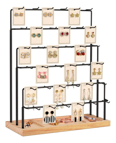 Geamsam Soportes De Exhibición De Aretes Para Venta, De Con