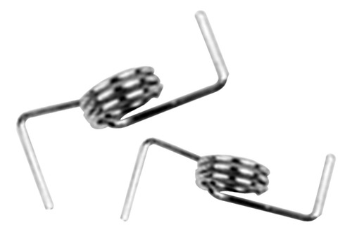 2 X 10 Uds. Clips De Resorte De Muelles De Torsión De 3 Mm.