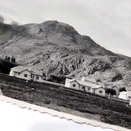 Antigua Foto Militar Aeronautica Pista Bariloche 1945 12x9cm (Usado)
