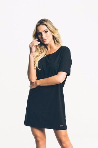 Camiseta Vestido Feminina
