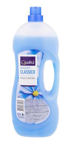 Amaciante Qualitá Clássico Azul 2 Litros