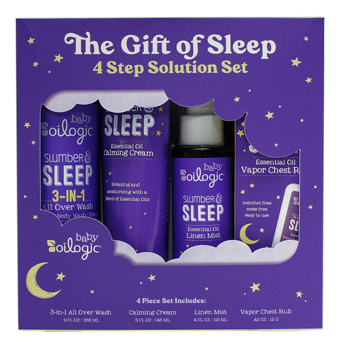 Oilogic Baby Set Para Bebe Color Morado