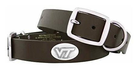 Zep-pro Brown Leather Concho Pet Collar, Virginia 99j4b