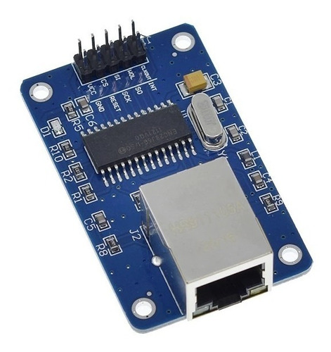 Modulo Ethernet Enc28j60 Para Arduino Pic Avr - Tecmikro