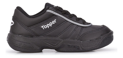 Zapatilla Deportiva Topper Colegial Cuero Tie Break Ii Kids