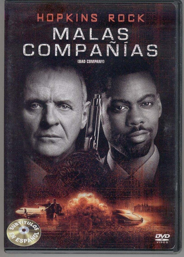 Malas Compañias Anthony Hopkins Pelicula Dvd