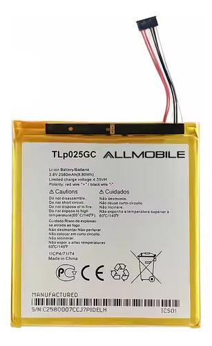 Bateria Para Alcatel Tlp025gc Pixi 4 9203 8063 9003x E/g