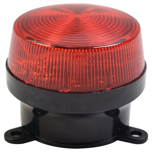 Estrobo De Gran Brillantez Color Rojo 12v 