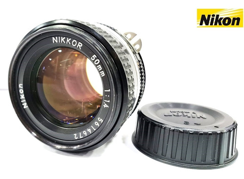 Lente Nikon 50mm F/1,4 Ai-s Nikkor - Manual Focus - Fx