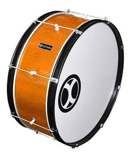 Tambora De Marcha Extreme Extm030 Naranja Con Arnes 24x10