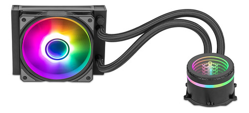 Refrigeración Líquida Para Cpu Yeyian Argb Vatn , 1 X 120mm, Negro