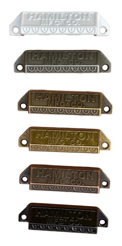 Imagen 8 de 8 de Manija Tirador Cubeta Hamilton Vintage