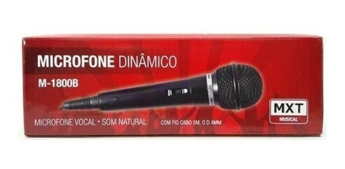 Microfone Duplo Kit Barato + Cabos 3 Metros Promoção 2 Por 1