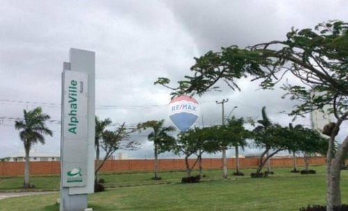 Terreno No Cond. Alphaville À Venda, 420 M² - Pium (distrito Litoral) - Parnamirim/rn - Te0071