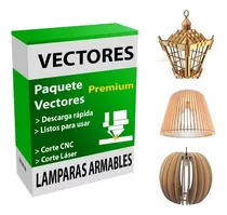 Comprar +199 Lamparas Vectores Premium Para Corte Laser Router Cnc