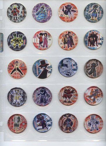Colección De 140 Tazos Medabots Normal Y Metálix Sabritas (Usado)