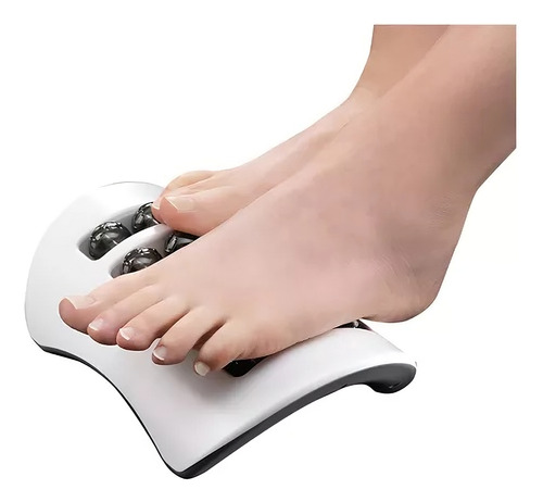 Masajeador Muscular De Pies Eléctrico Y Doble Función Sealy Color Blanco
