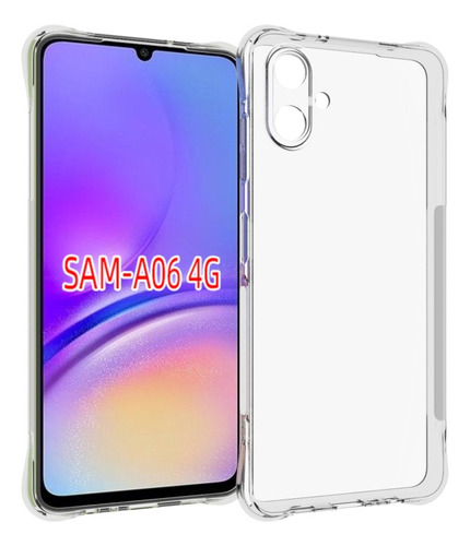 Capa Tpu Transparente Para Samsung Galaxy A06 4g