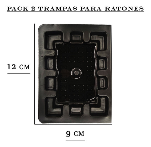 20 Pack C/2 Trampas De Pegamento Para Ratones Atrapamex