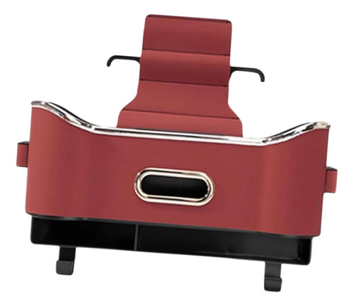 Caja De Almacenamiento Para Asiento Trasero Organizador Rojo