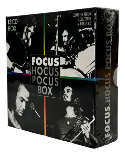 Box Focus - Hocus Pocus - Complete Album Collection - 13 Cd