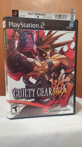 Guilty Gear Isuka (con Manual) Ps2 Od.st