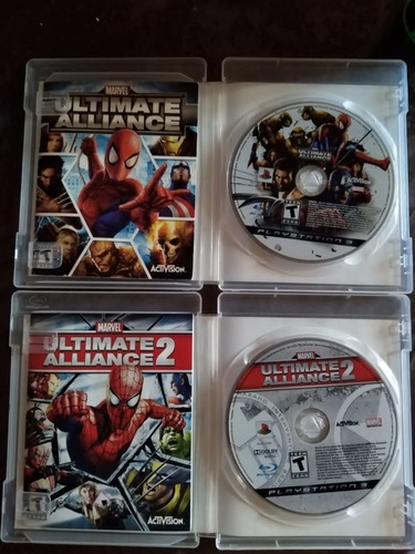Marvel Ultimate Alliance Ps3 Original Fisico (Usado)