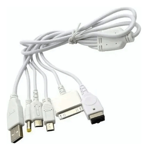 Cable Adaptador 5 En 1 Usb Para Ipod, Psp Y Nds