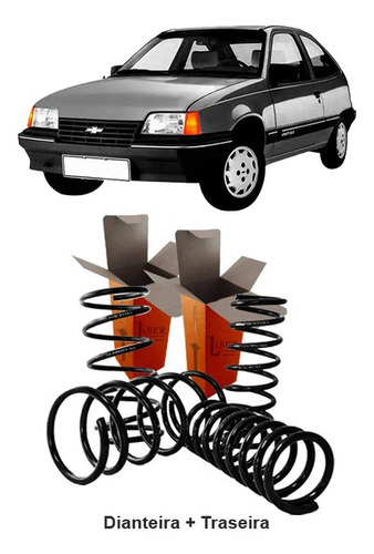 Jogo 4 Mola Kadett Gs Sl Sle 1989 1990 1991 Até 1998 Sem Ar