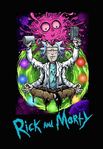 Rick And Morty Pack/set De 6 Posters