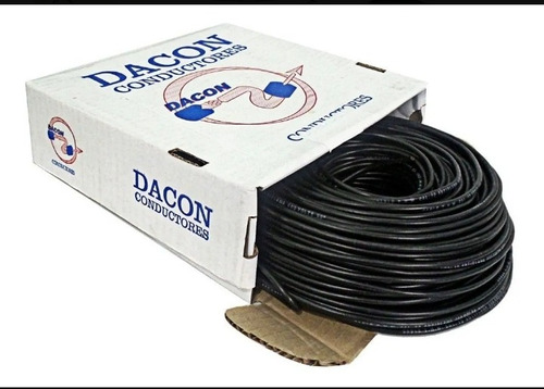 Cable Thw Cal 12 100% Cobre 90 Mts Dacon ( 3 Pzas )