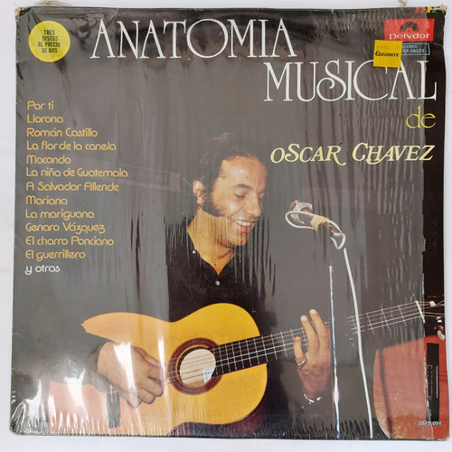 Oscar Chavez - Anatomia Musical De   Lp